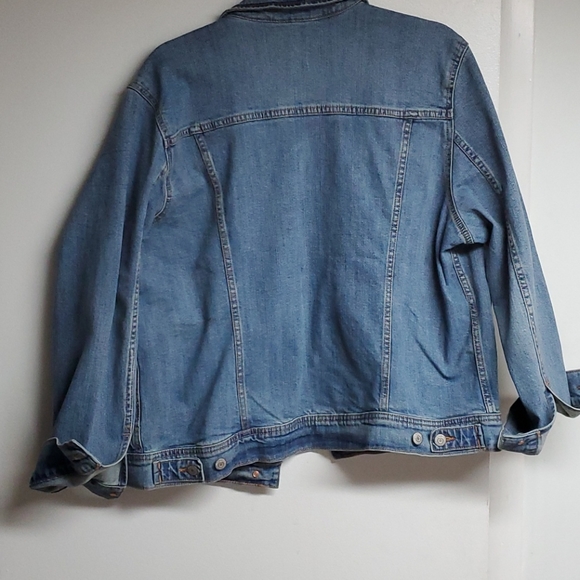 CUSTOM 1 OF 1 Denim Jacket w/ patches - Picture 6 of 7
